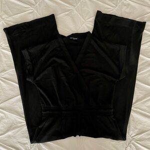 Kittenish Black Jumpsuit